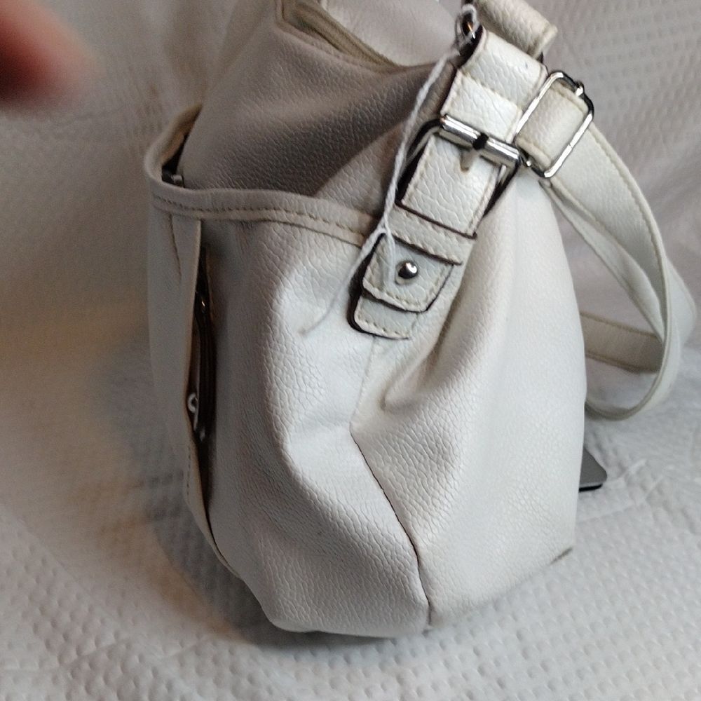 Nine & Co. White Shoulder Bag - Picture 4 of 11